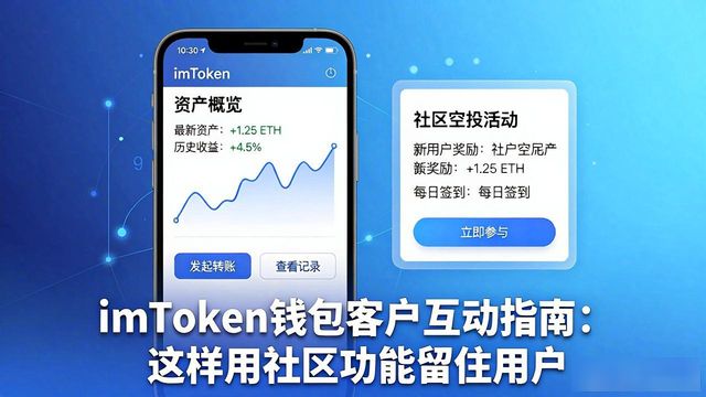 imToken钱包客户互动指南：这样用社区功能留住用户