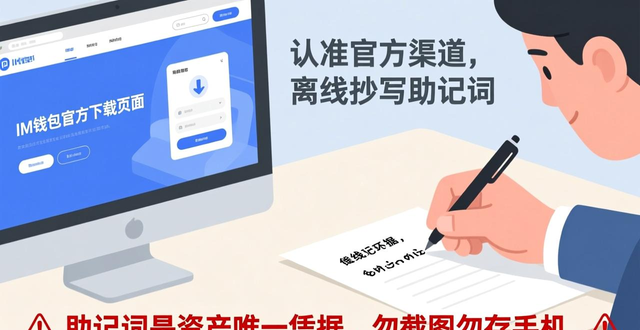 IM钱包下载前的准备：认准官方渠道，先备好助记词