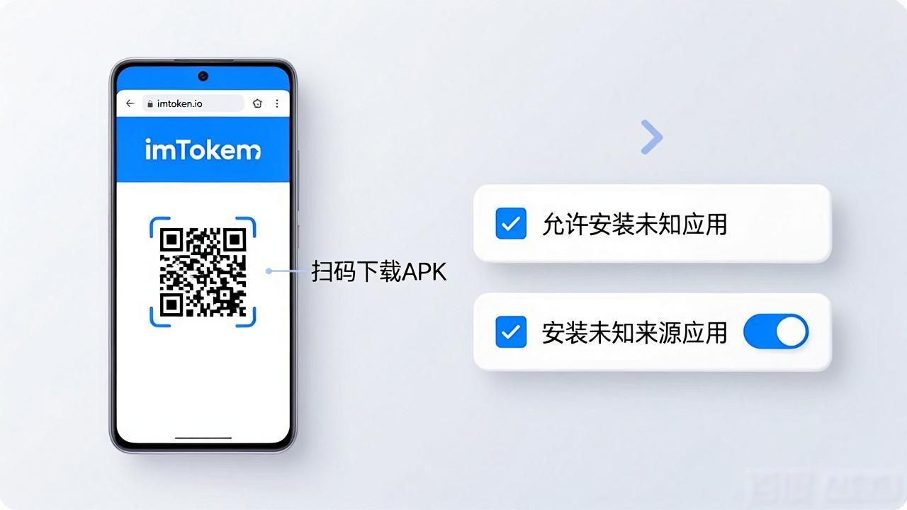 手把手教你下载安装imToken钱包