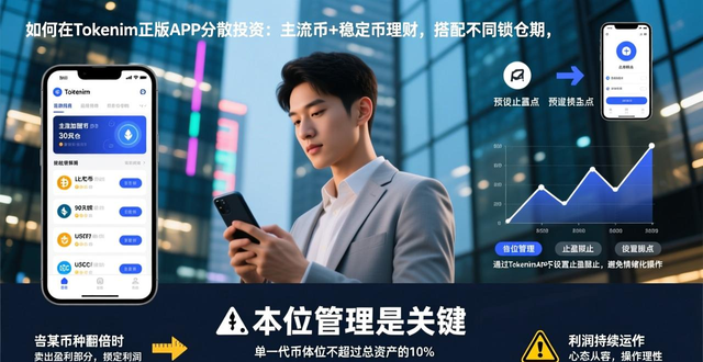 如何在Tokenim正版APP分散投资：主流币+稳定币理财，搭配不同锁仓期